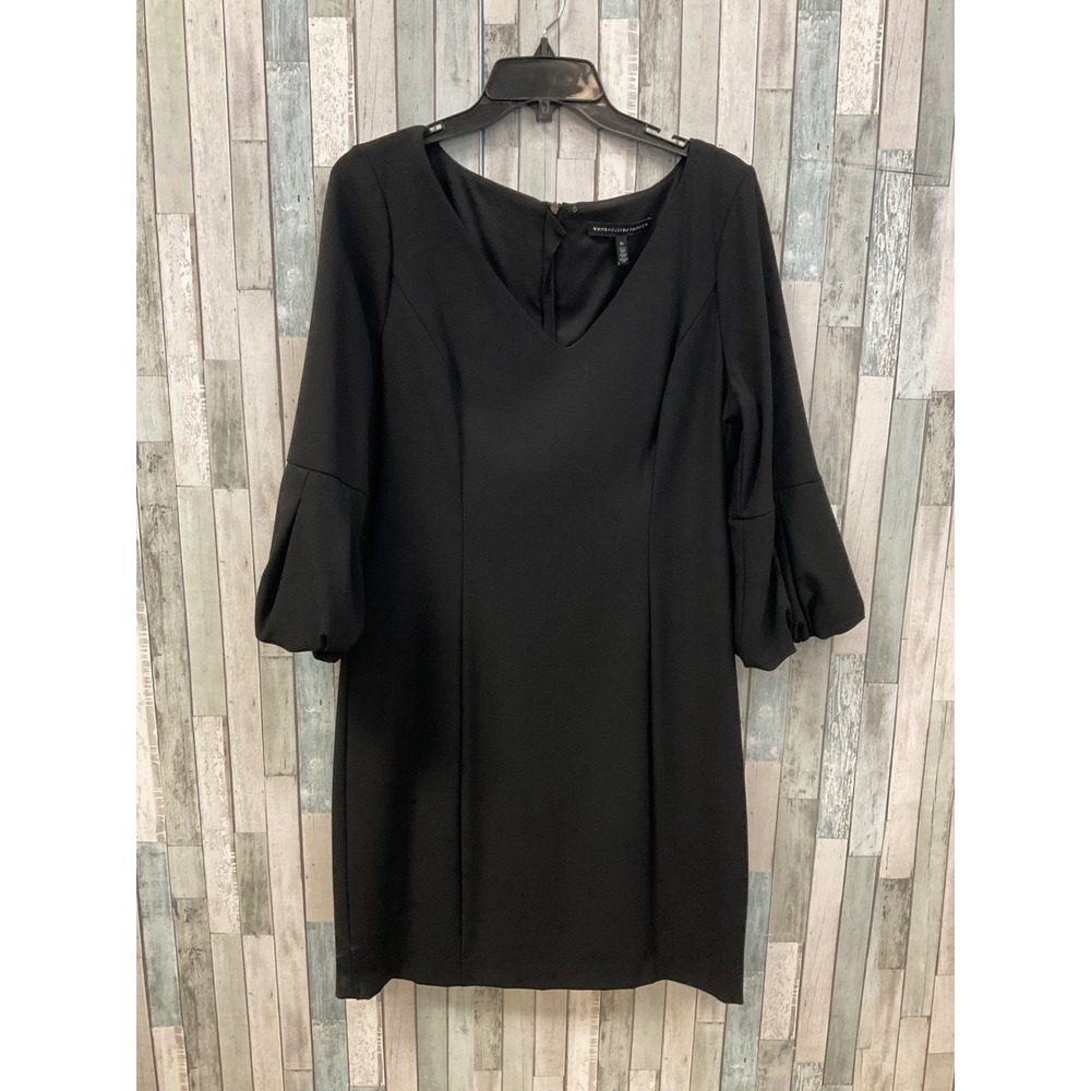 White House Black Market Black Dress Sz 14